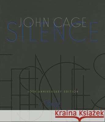 Silence: Lectures and Writings John Cage 9780819573650 Wesleyan - książka