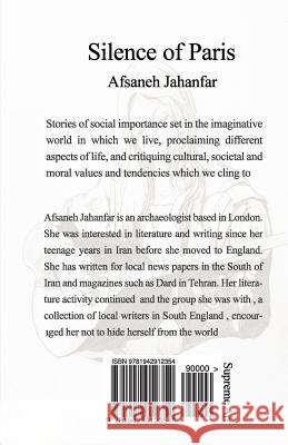 Silence of Paris Afsaneh Jahanfar Sahand Ashrafian 9781942912354 Supreme Art - książka