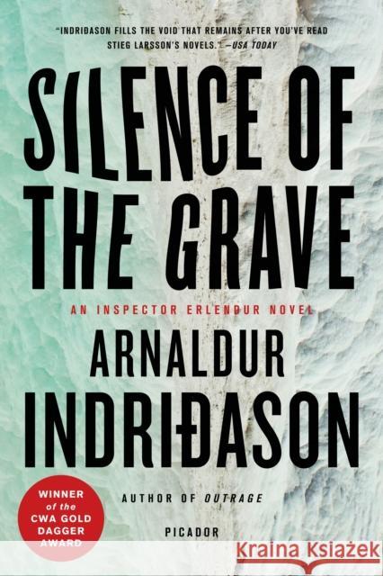 Silence of the Grave: An Inspector Erlendur Novel Arnaldur Indridason Bernard Scudder 9780312427320 Picador USA - książka