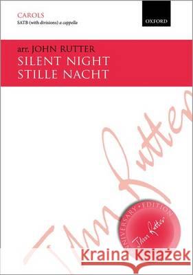 Silent Night: Vocal Score John Rutter   9780193407510 Oxford University Press - książka