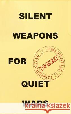 Silent Weapons for Quiet Wars: An Introductory Programming Manual Anonymous 9781585095827 Book Tree - książka