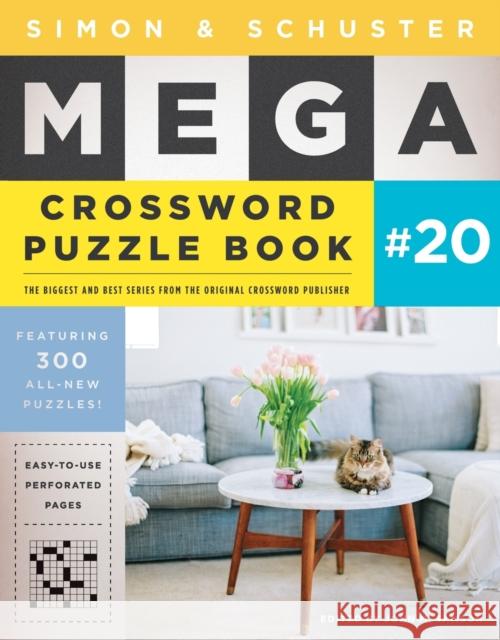 Simon & Schuster Mega Crossword Puzzle Book #20 John M. Samson 9781982130381 Gallery Books - książka