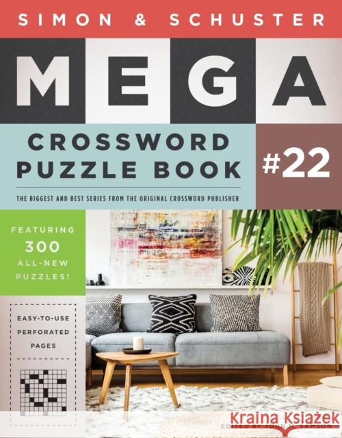 Simon & Schuster Mega Crossword Puzzle Book #22 Samson, John M. 9781982157012 Gallery Books - książka