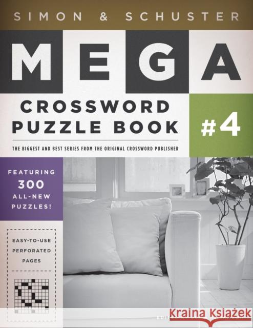 Simon & Schuster Mega Crossword Puzzle Book #4: Volume 4 Samson, John M. 9781416587811 Fireside Books - książka