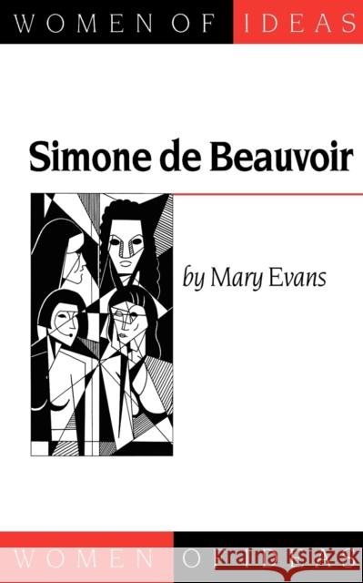 Simone de Beauvoir Mary Evans 9780803988675 SAGE PUBLICATIONS LTD - książka