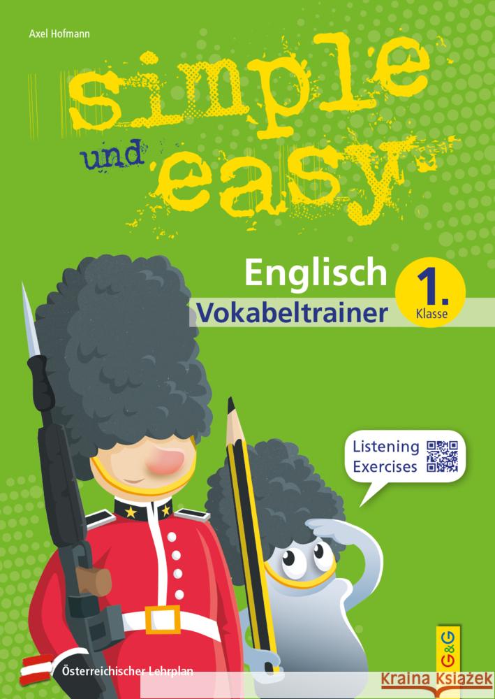 simple und easy Englisch 1 - Vokabeltrainer Hofmann, Axel 9783707424898 G & G Verlagsgesellschaft - książka