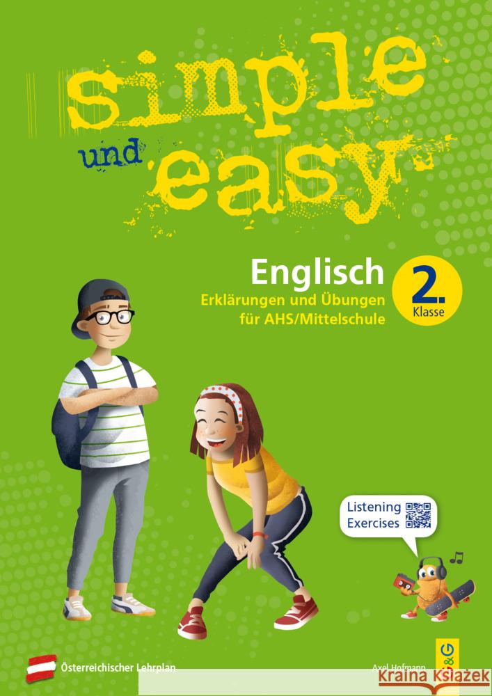 simple und easy Englisch - 2. Schuljahr, Übungsbuch AHS/Mittelschule Hofmann, Axel 9783707422535 G & G Verlagsgesellschaft - książka