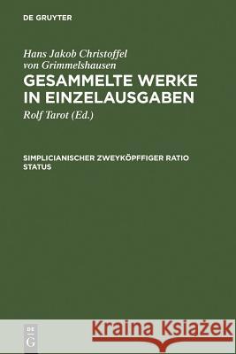 Simplicianischer Zweyköpffiger Ratio Status Rolf Tarot 9783484100275 Max Niemeyer Verlag - książka