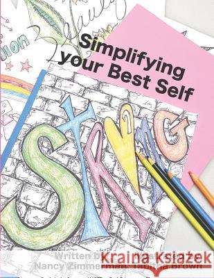 Simplifying Your Best Self Tabitha Brown Nancy Zimmerman 9781726632522 Independently Published - książka