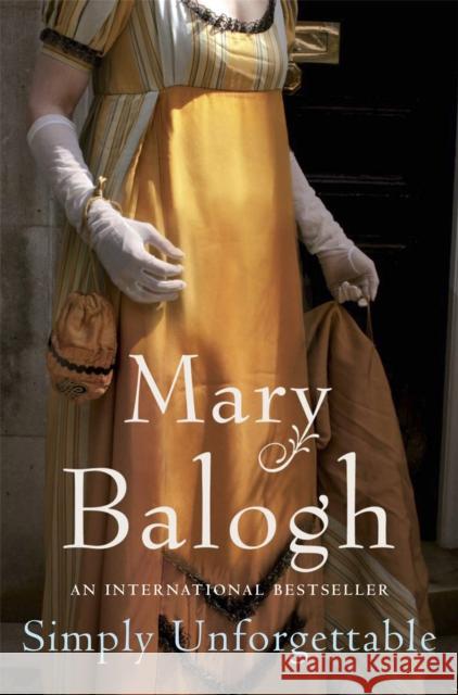 Simply Unforgettable: Number 1 in series Mary Balogh 9780749936884  - książka