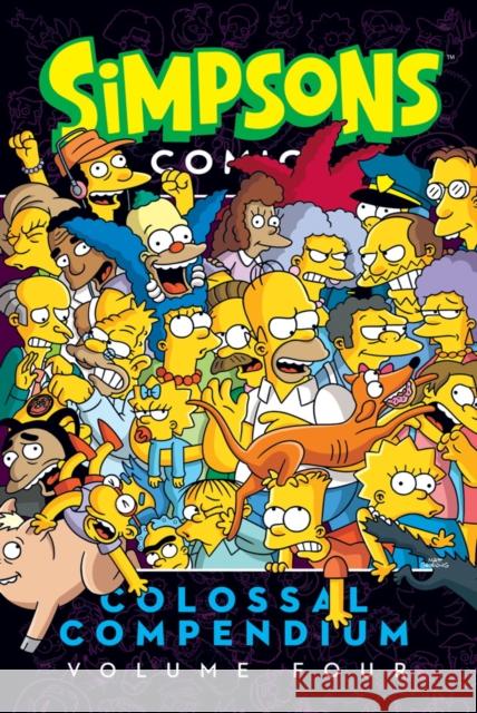 Simpsons Comics- Colossal Compendium Matt Groening 9781783296552 TITAN BOOKS GRAPHIC NOVELS - książka