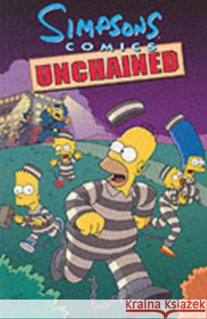 Simpsons Comics Unchained Matt Groening 9781840234039 Titan Books Ltd - książka