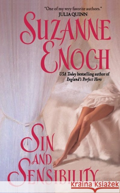 Sin and Sensibility Suzanne Enoch 9780060543259 Avon Books - książka
