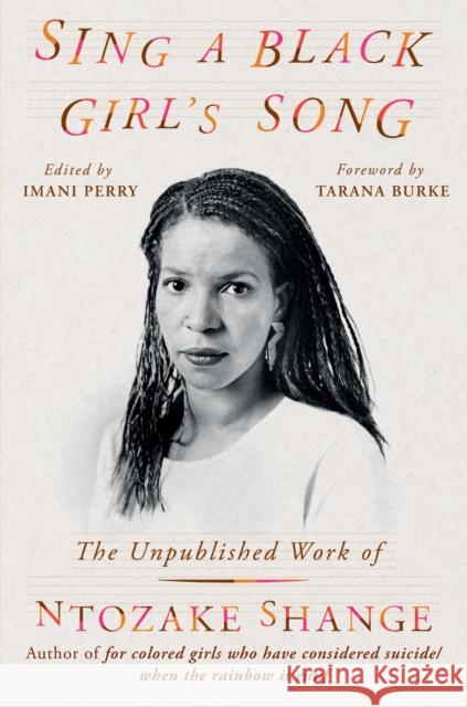 Sing a Black Girl's Song : The Unpublished Work of Ntozake Shange  9780306828515 Legacy Lit - książka