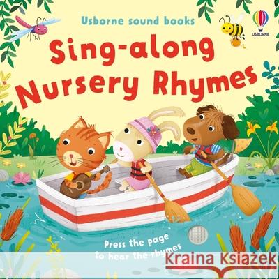 Sing-Along Nursery Rhymes Sam Taplin Laura Giorgi 9781836052883 Usborne Books - książka
