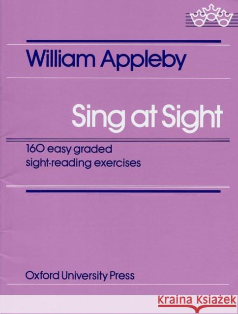 Sing At Sight  9780193301405 Oxford University Press - książka