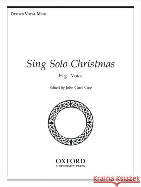 Sing Solo Christmas  9780193854055 Oxford University Press - książka