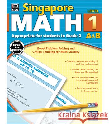 Singapore Math, Grade 2 Carson-Dellosa Publishing                Thinking Kids 9781483813189 Thinking Kids - książka