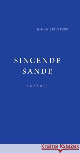 Singende Sande Reinitzer, Johan 9783748233626 tredition - książka