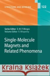 Single-Molecule Magnets and Related Phenomena Richard Winpenny 9783642069833 Springer-Verlag Berlin and Heidelberg GmbH &  - książka