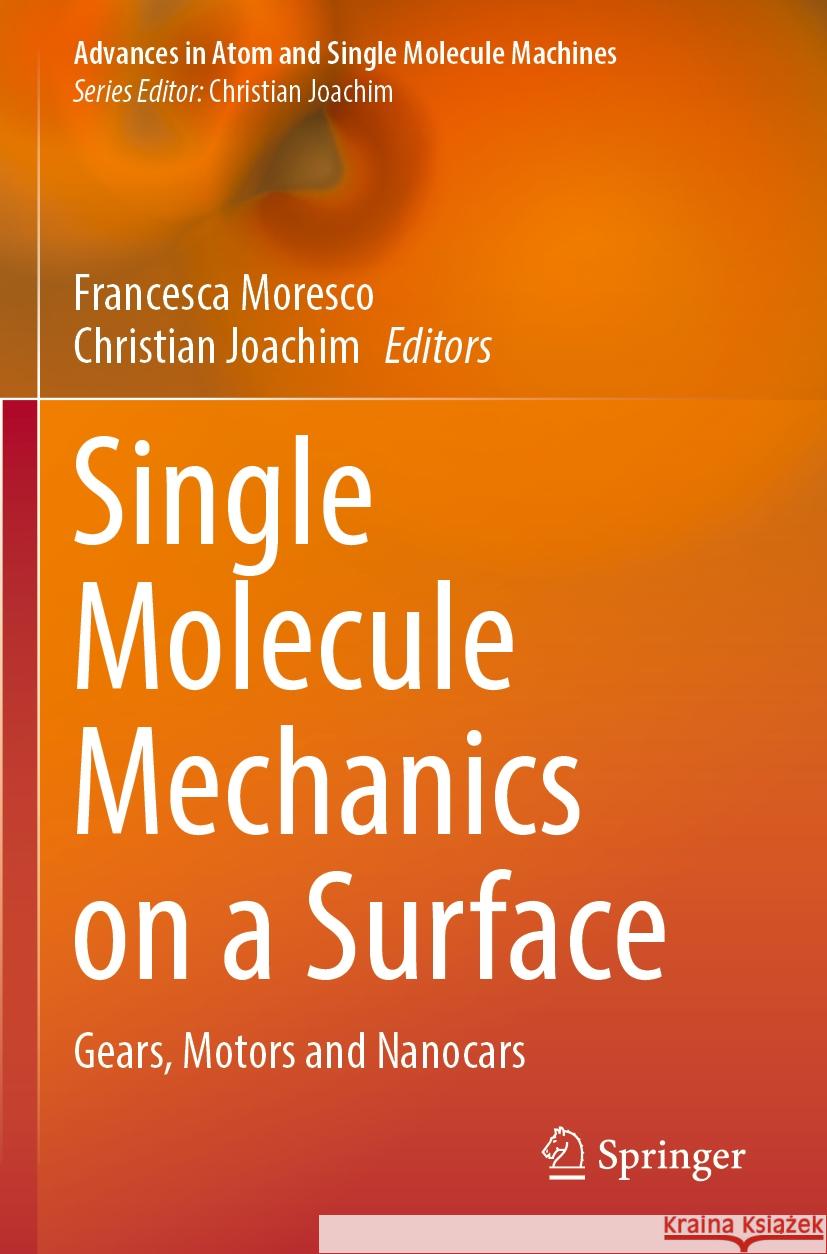 Single Molecule Mechanics on a Surface  9783031169328 Springer International Publishing - książka
