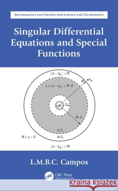 Singular Differential Equations and Special Functions: Ordinary Differential Equations with Applications to Trajectories and Vibrations Braga Da Costa Campos, Luis Manuel 9780367137236 CRC Press - książka