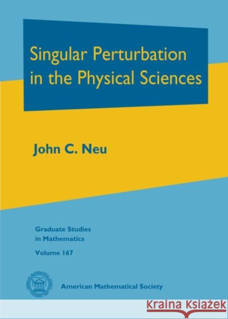 Singular Perturbation in the Physical Sciences John C. Neu 9781470425555 Eurospan - książka