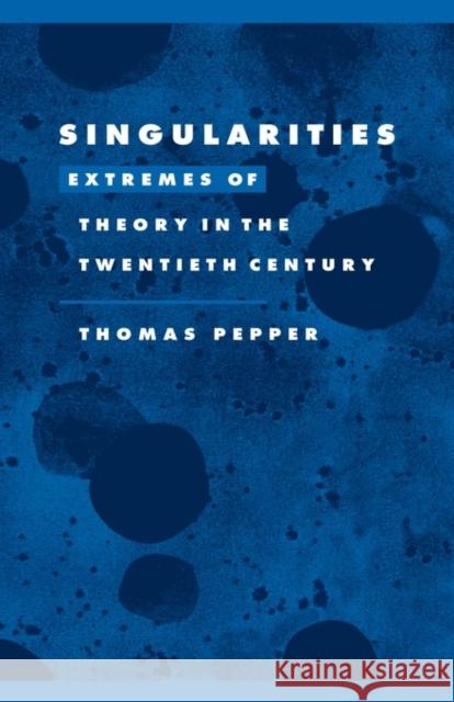 Singularities Pepper, Thomas Adam 9780521573825 CAMBRIDGE UNIVERSITY PRESS - książka