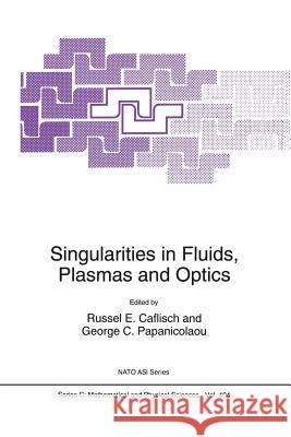 Singularities in Fluids, Plasmas and Optics Russel Caflisch                          George C. Papanicolaou 9789401048941 Springer - książka