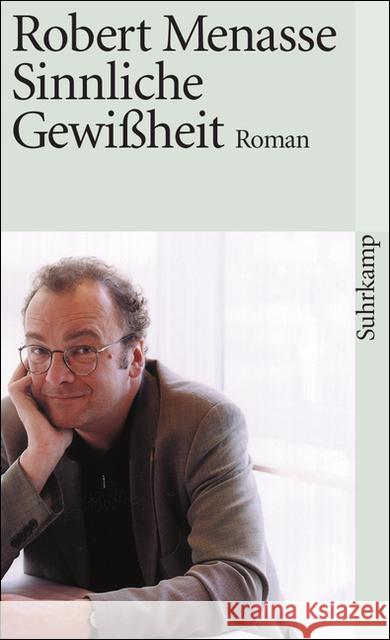 Sinnliche Gewißheit : Roman Menasse, Robert 9783518391884 Suhrkamp - książka