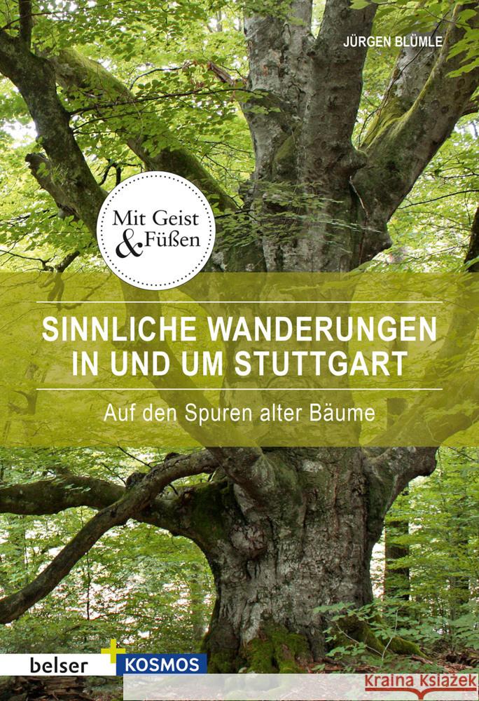 Sinnliche Wanderungen in und um Stuttgart Blümle, Jürgen 9783989050303 Belser Reise - książka