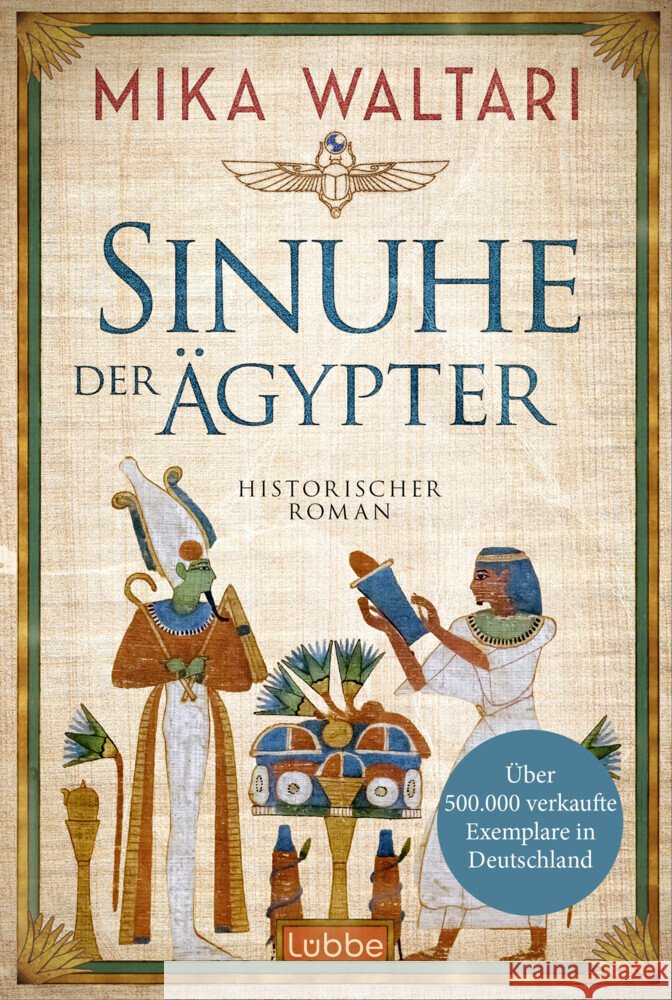 Sinuhe der Ägypter Waltari, Mika 9783404196357 Bastei Lübbe - książka