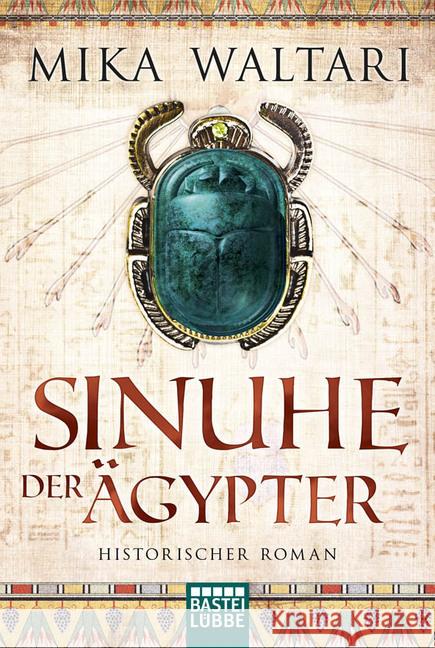 Sinuhe der Ägypter : Historischer Roman Waltari, Mika 9783404170098 Bastei Lübbe - książka