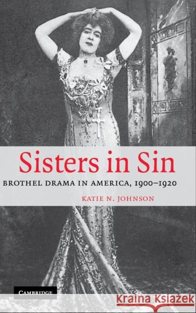 Sisters in Sin: Brothel Drama in America, 1900-1920 Johnson, Katie N. 9780521855051 Cambridge University Press - książka