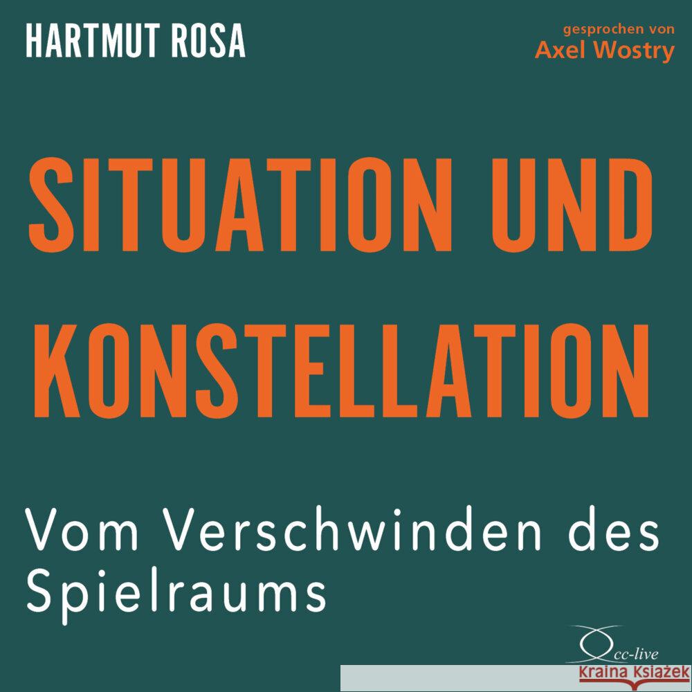 Situation und Konstellation, 5 Audio-CD Rosa, Hartmut 9783956163371 cc-live - książka