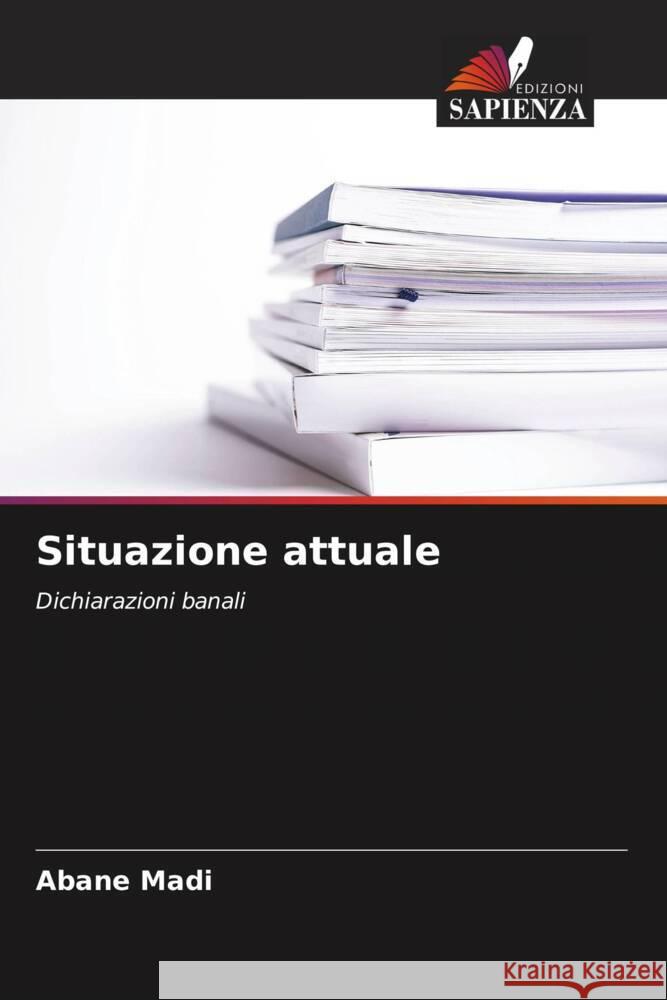 Situazione attuale Abane Madi 9786207513895 Edizioni Sapienza - książka