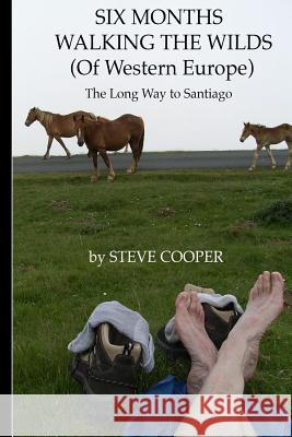 SIX MONTHS WALKING THE WILDS (Of Western Europe): The Long Way to Santiago Cooper, Steve 9781530015429 Createspace Independent Publishing Platform - książka