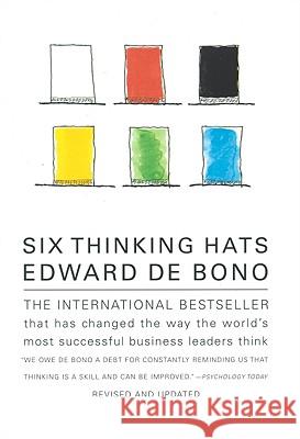 Six Thinking Hats: An Essential Approach to Business Management Edward d 9780316178310 Back Bay Books - książka
