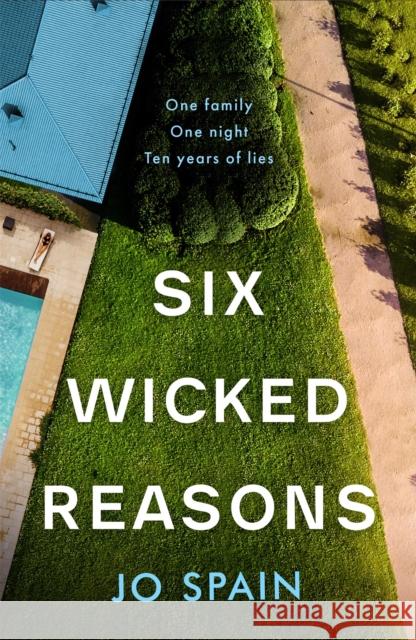 Six Wicked Reasons: an addictive thriller with a killer twist - perfect for summer reads Jo Spain 9781529400281 Quercus Publishing - książka