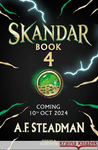 Skandar and the Skeleton Curse A.F. Steadman 9781398524712 Simon & Schuster Ltd - książka