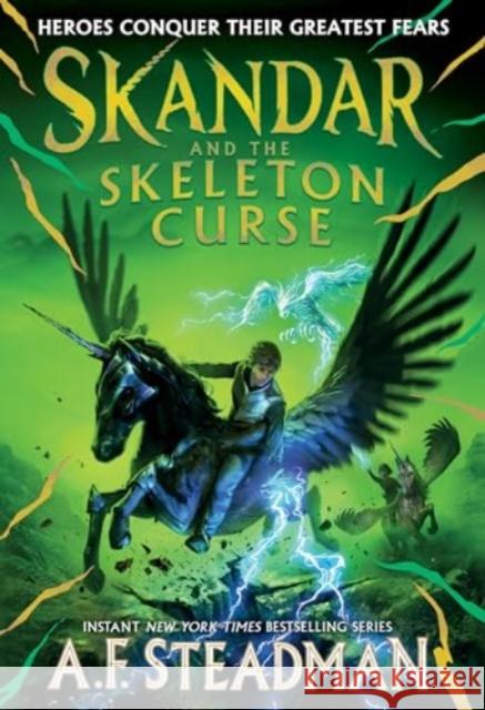 Skandar and the Skeleton Curse A.F. Steadman 9781665966207 Simon & Schuster Books for Young Readers - książka