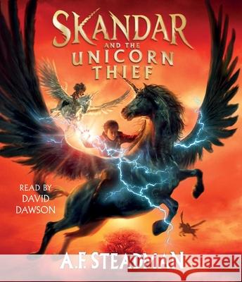 Skandar and the Unicorn Thief - audiobook Steadman, A. F. 9781797141350 Simon & Schuster Audio - książka