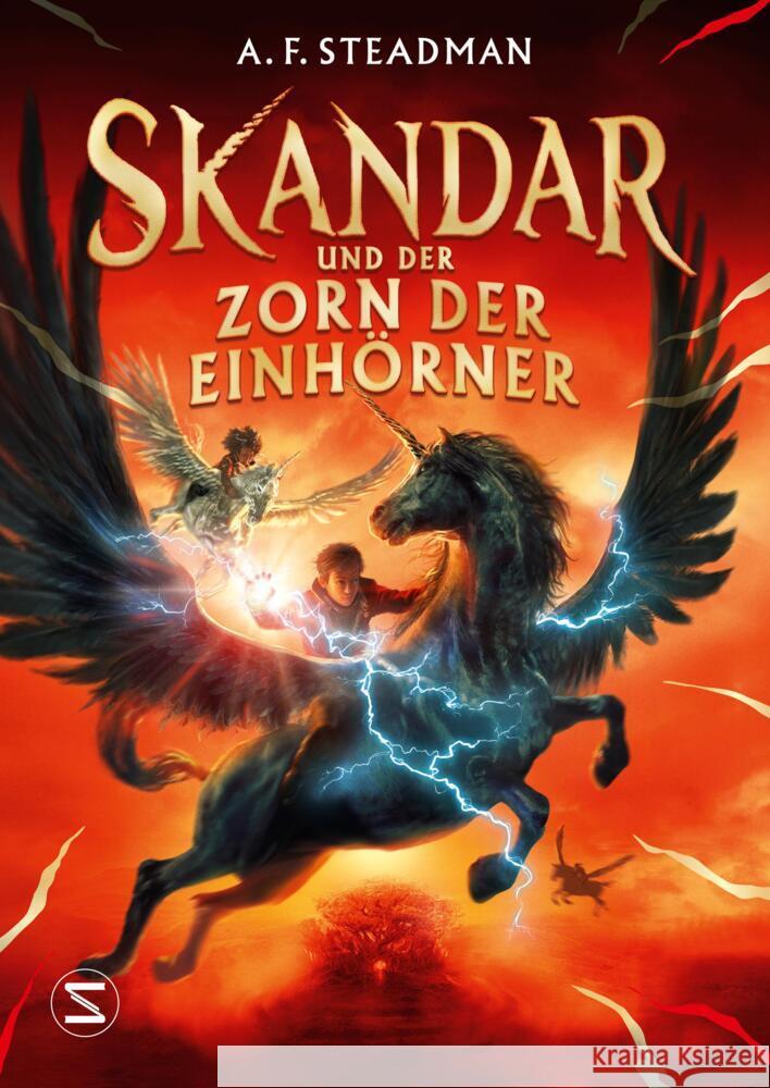 Skandar und der Zorn der Einhörner Steadman, A. F. 9783505150142 Schneiderbuch - książka