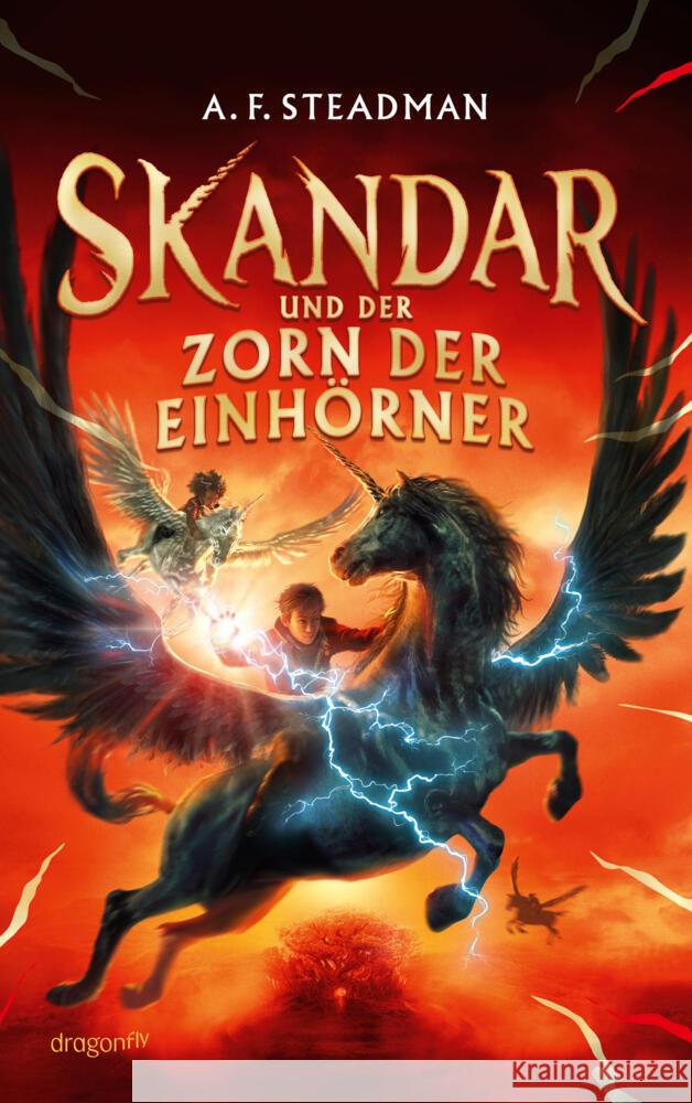 Skandar und der Zorn der Einhörner Steadman, A. F. 9783748802907 Dragonfly - książka
