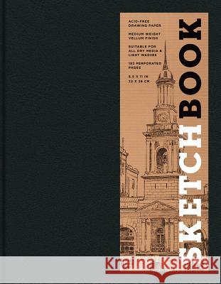 Sketchbook (Basic Large Bound Black): Volume 10 Union Square & Co 9781454909224 Sterling - książka