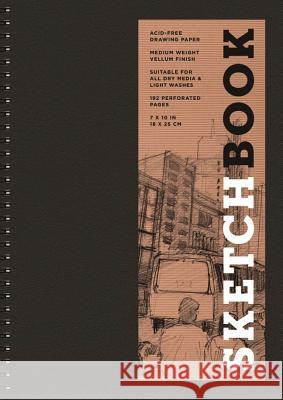 Sketchbook (Basic Medium Spiral Black): Volume 1 Union Square & Co 9781454909132 Sterling - książka