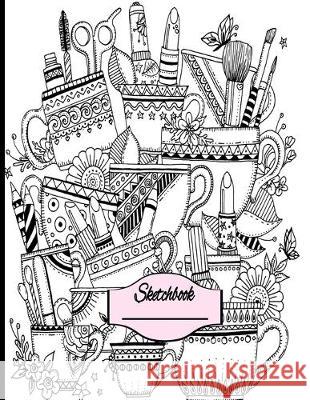 Sketchbook: Matte Cover for Coloring Bonus Back Cover - 8.5x11 110 White Bordered Paper for Sketching, Drawing, Doodling and More! P. L. Bailey Amber Road Publishing 9781686830501 Independently Published - książka