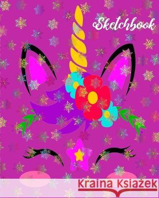 Sketchbook: Unicorn Design Doodle Activity NoteBook - Create Your Unique Art, Games, Ideas and Creative Stories Workbook For Girls Ariana Washington 9781079375107 Independently Published - książka
