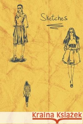 Sketches 120 Pages 6x9: Clean Pages for sketching Lars Ippen 9781678360887 Independently Published - książka