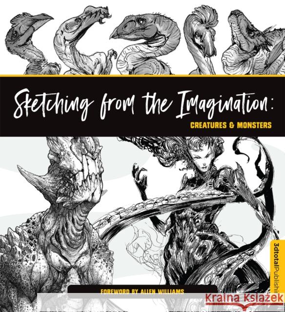 Sketching from the Imagination: Creatures & Monsters: Creatures & Monsters  9781909414877 3DTotal Publishing Ltd - książka